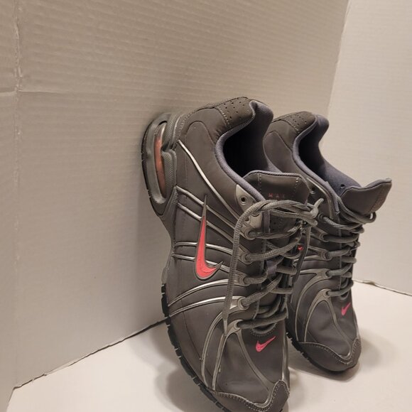 Nike Air Max Touch Athletic Running Gray Pink Shoe Size 10.5 - Picture 4 of 12